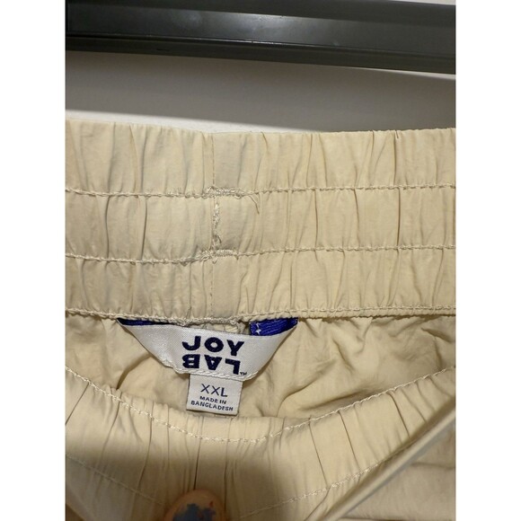 Women's Wide Leg Pants - JoyLab Ivory with Pink Stripe XXL - Picture 2 of 5